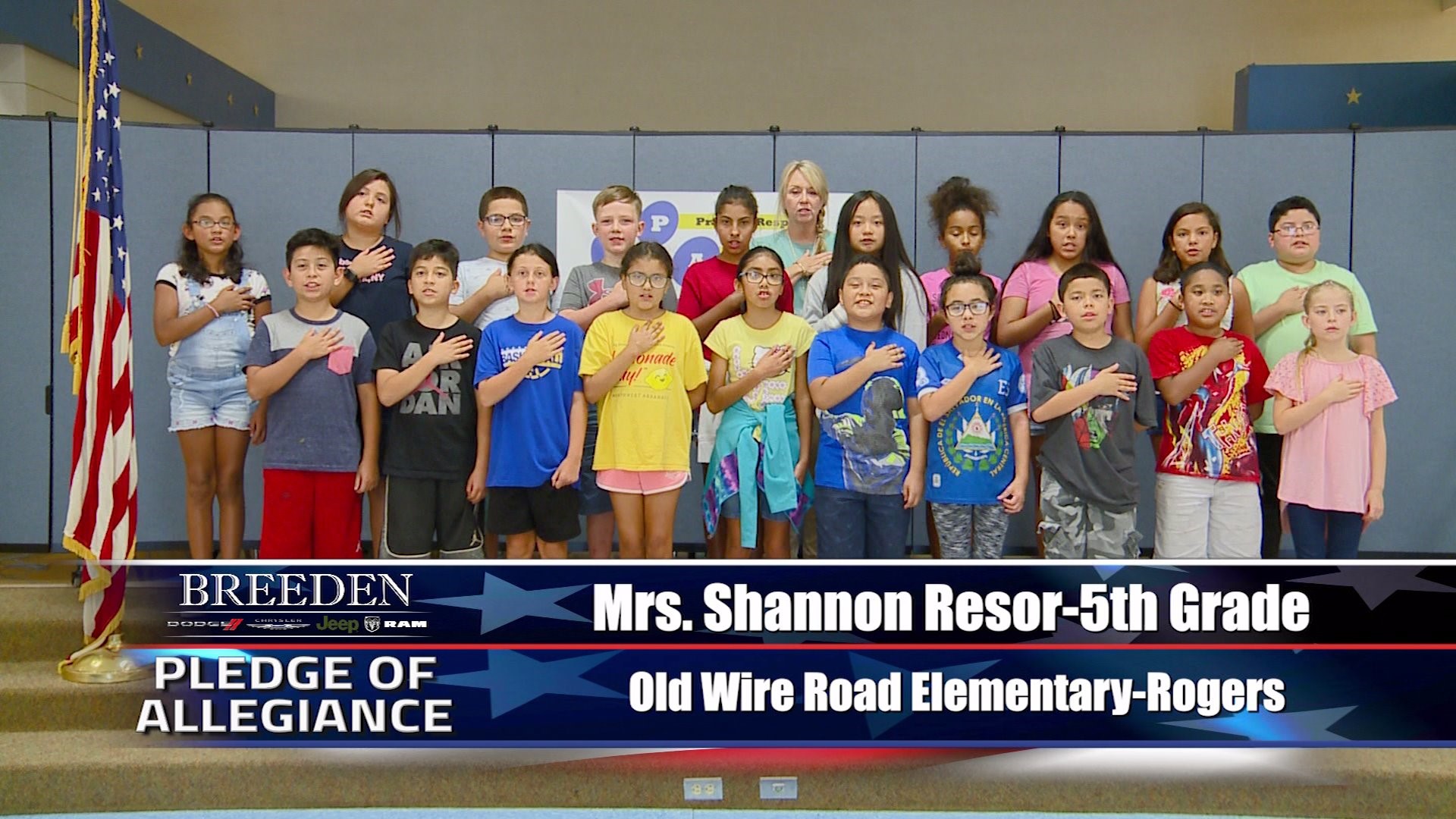 Mrs. Shannon Resor  5th Grade Old Wire Road Elementary, Rogers