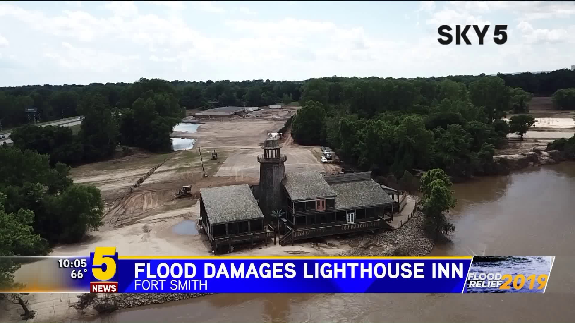 Flood Damages Lighthouse Inn