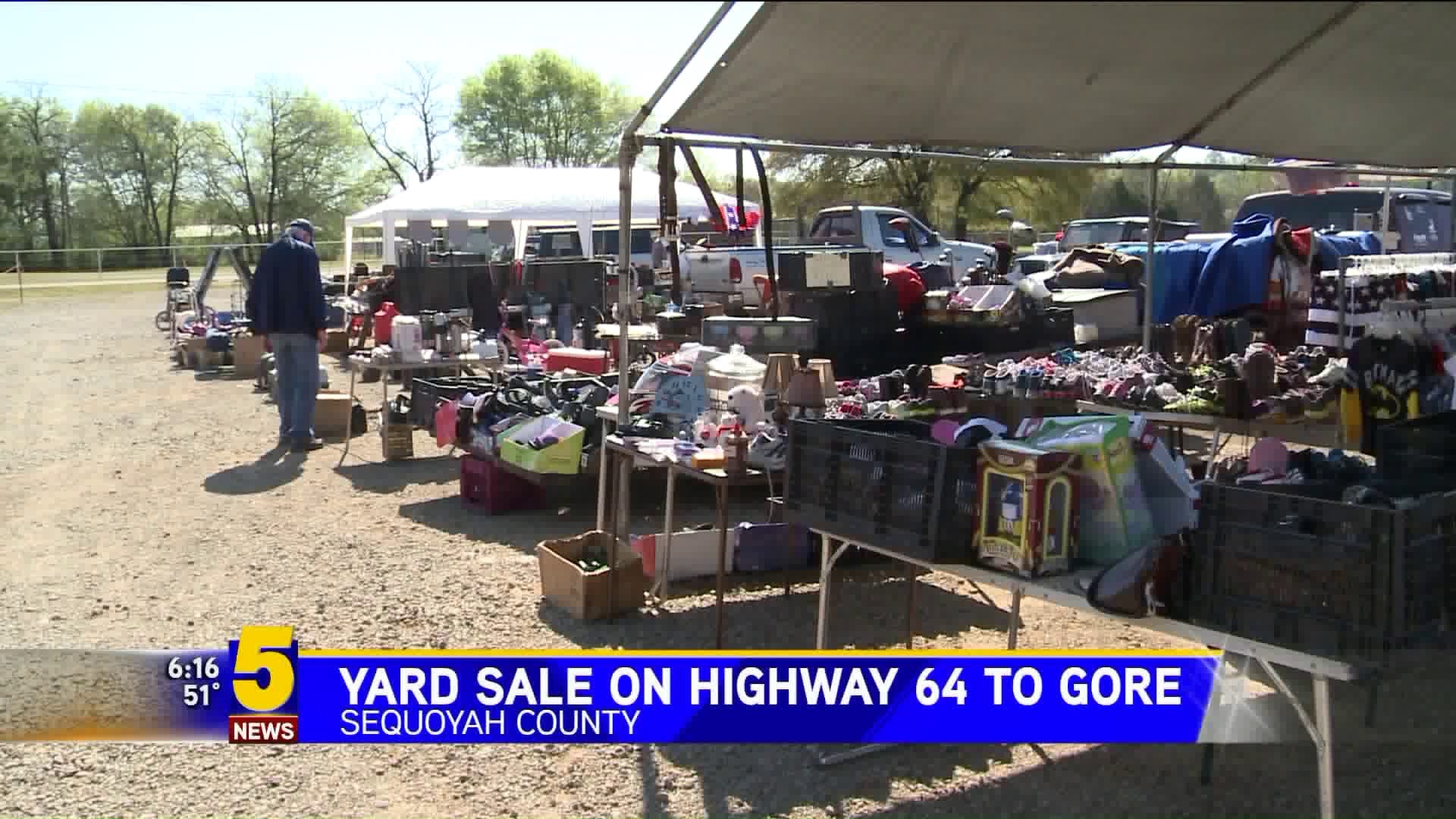 Yard Sale Hwy 64 to Gore