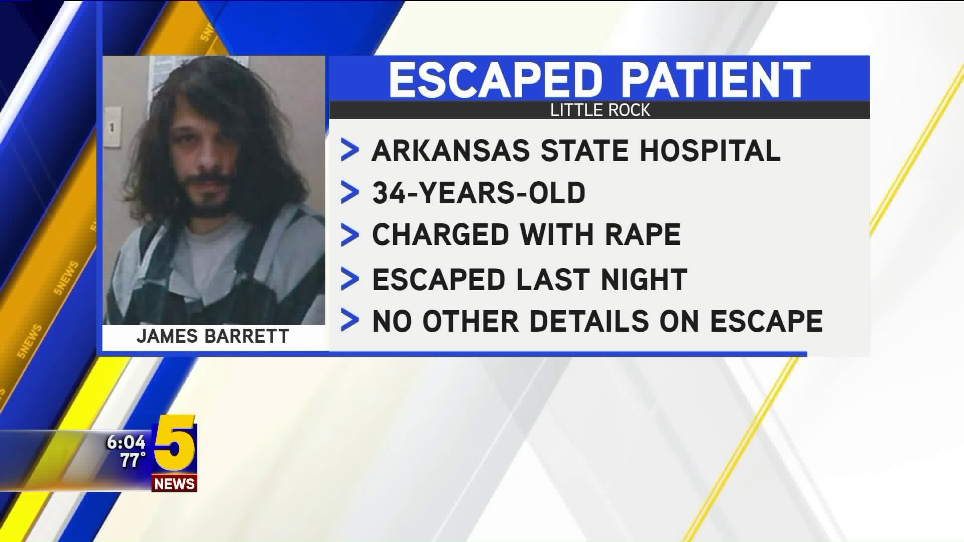 Arkansas State Hospital Escapee