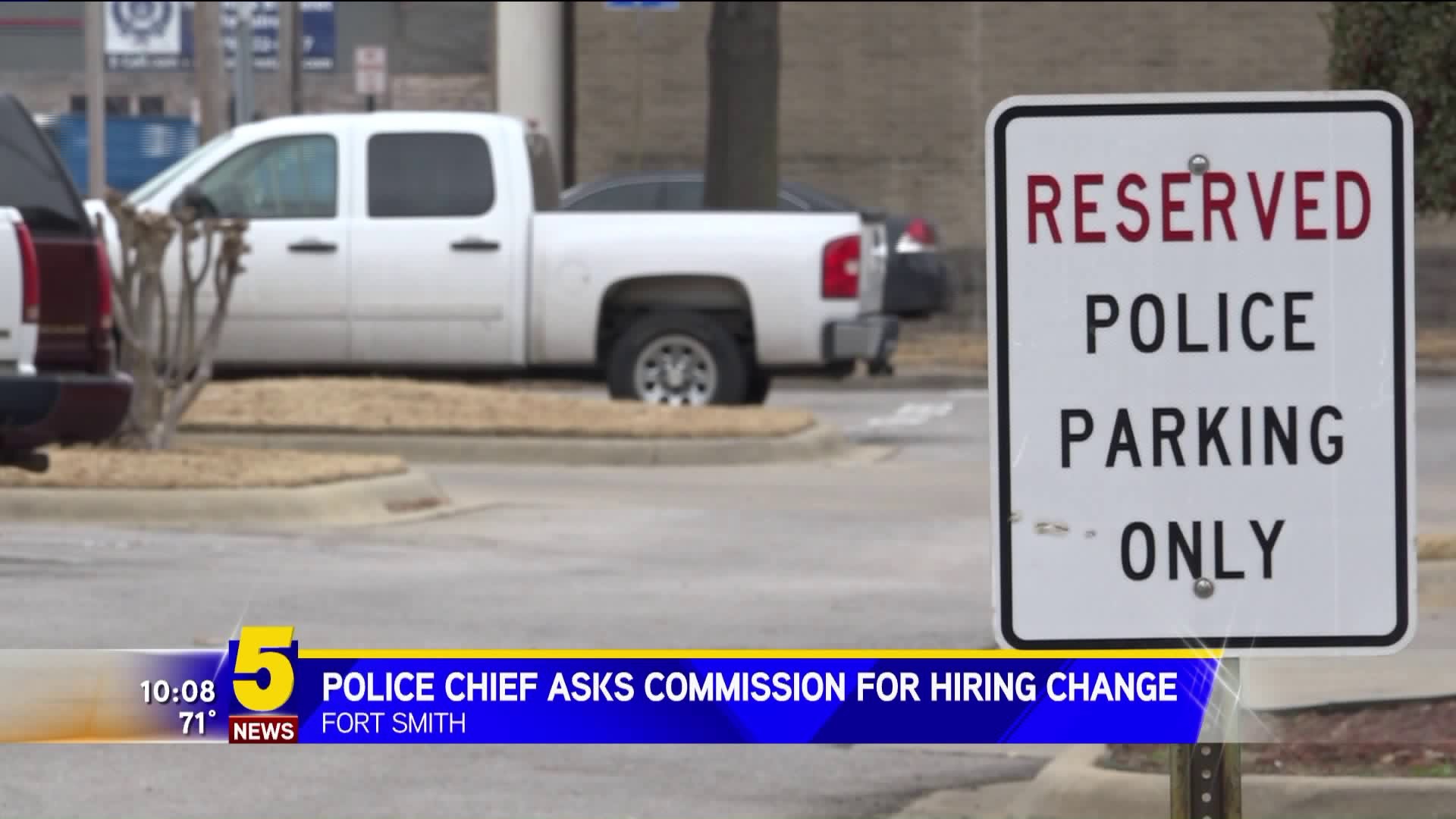 Police Chief Asks Commission For Hiring Change