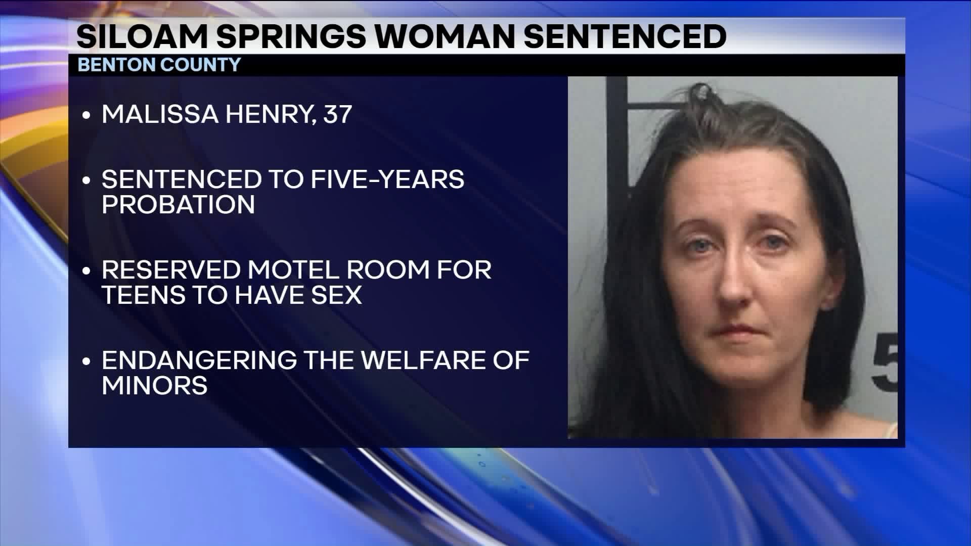 Woman Sentenced for Reserving Motel Room for Underage Teens