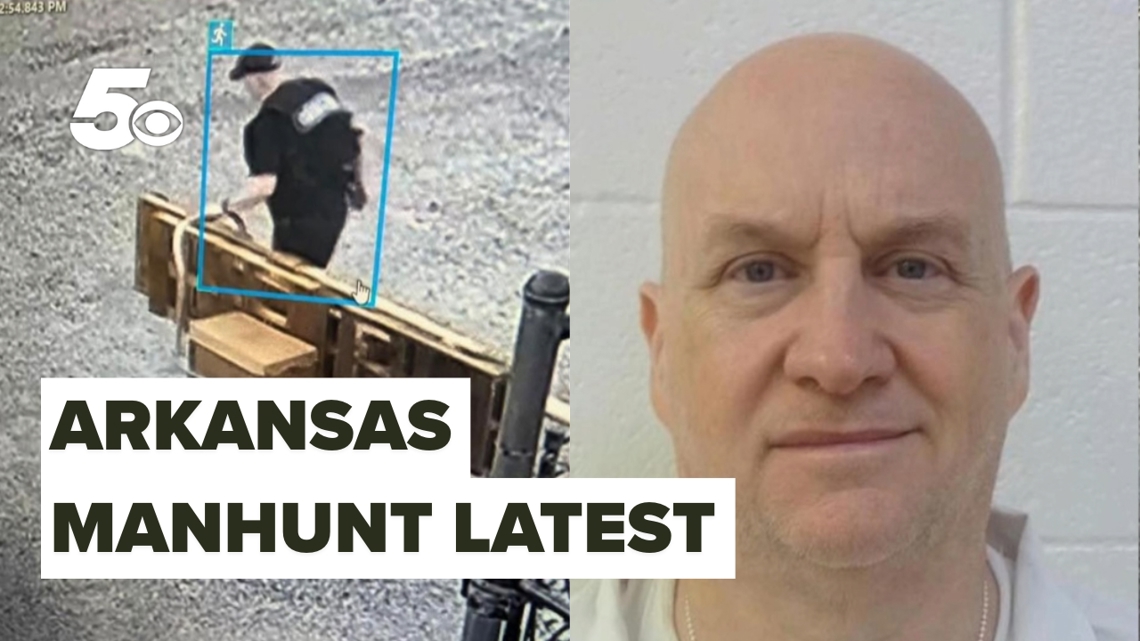 Latest on the search for escaped Arkansas inmate Grant Hardin ...
