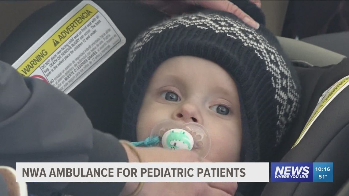 Hospital uses new ambulance just for mothers and premature babies