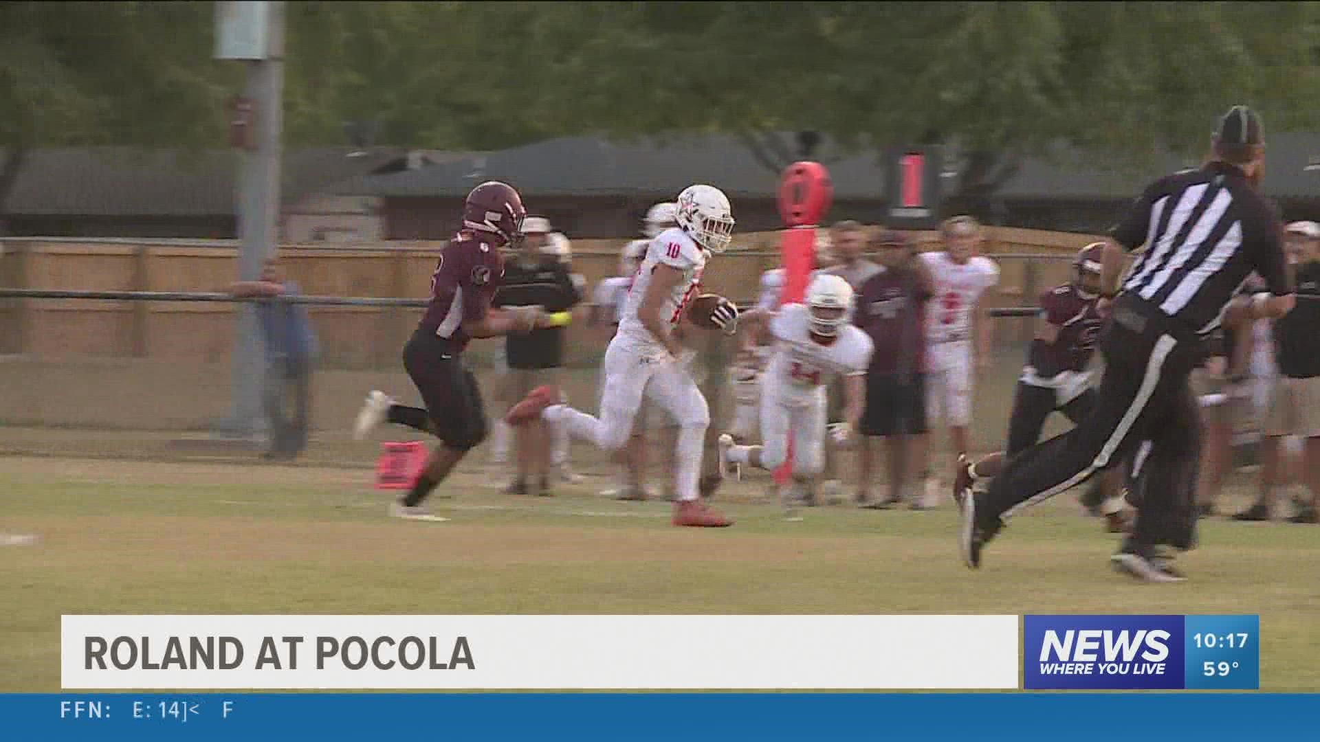 Pocola triumphed over Roland giving them their first loss of the season.