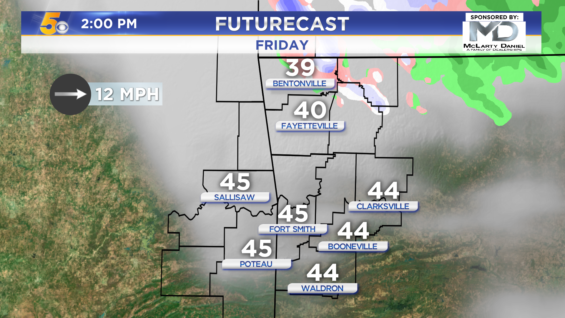 Flurries Slowly Ending But Staying Cold For Friday | 5newsonline.com