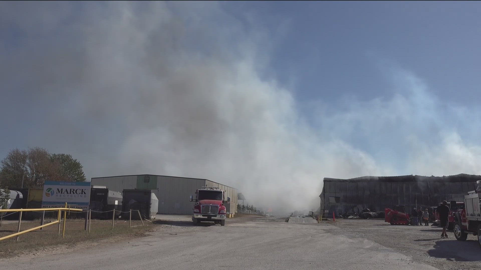 We first alerted you about a fire at Marck Industries shortly after it broke out on Wednesday, Oct. 16.