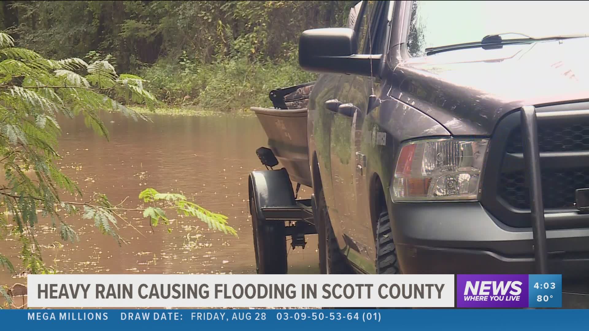 Even more rain is expected to hit the area over the next two days.