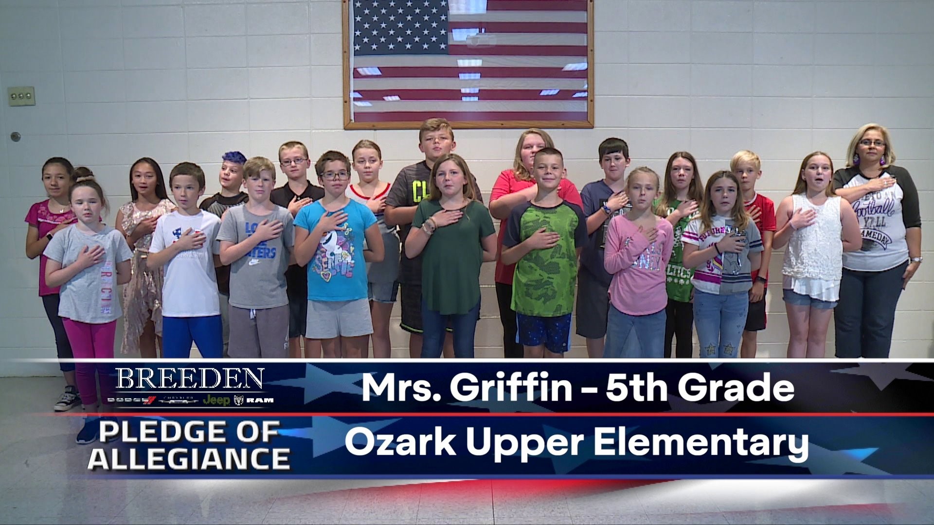 Mrs. Griffin 5th Grade Ozark Upper Elementary