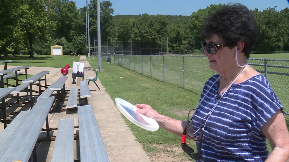 Retired Teacher Returns To Alma Middle School For Solar Eclipse