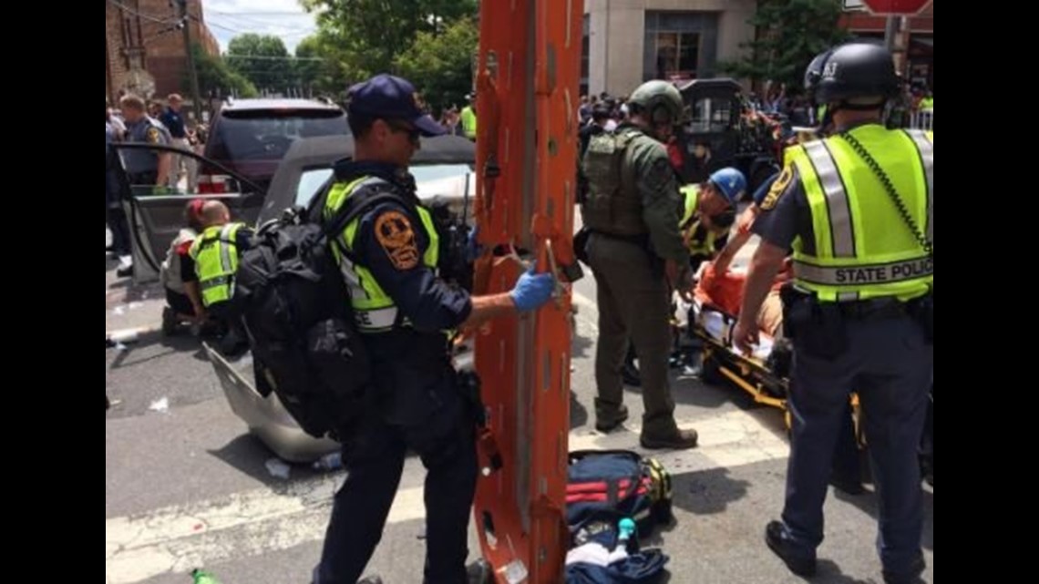 Charlottesville Officials 1 Dead, 19 Injured After Crash Near ‘Unite The Right’ Rally