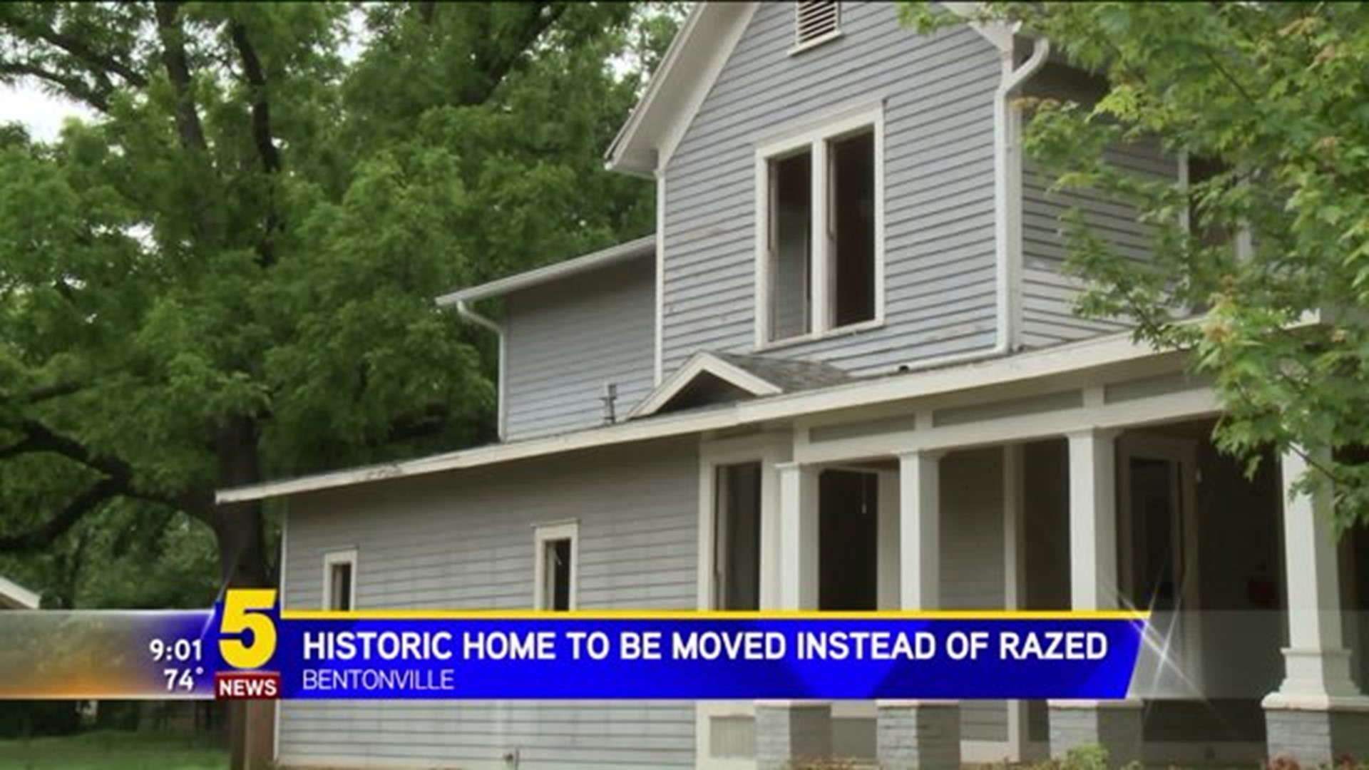 Historical Home To Be Moved