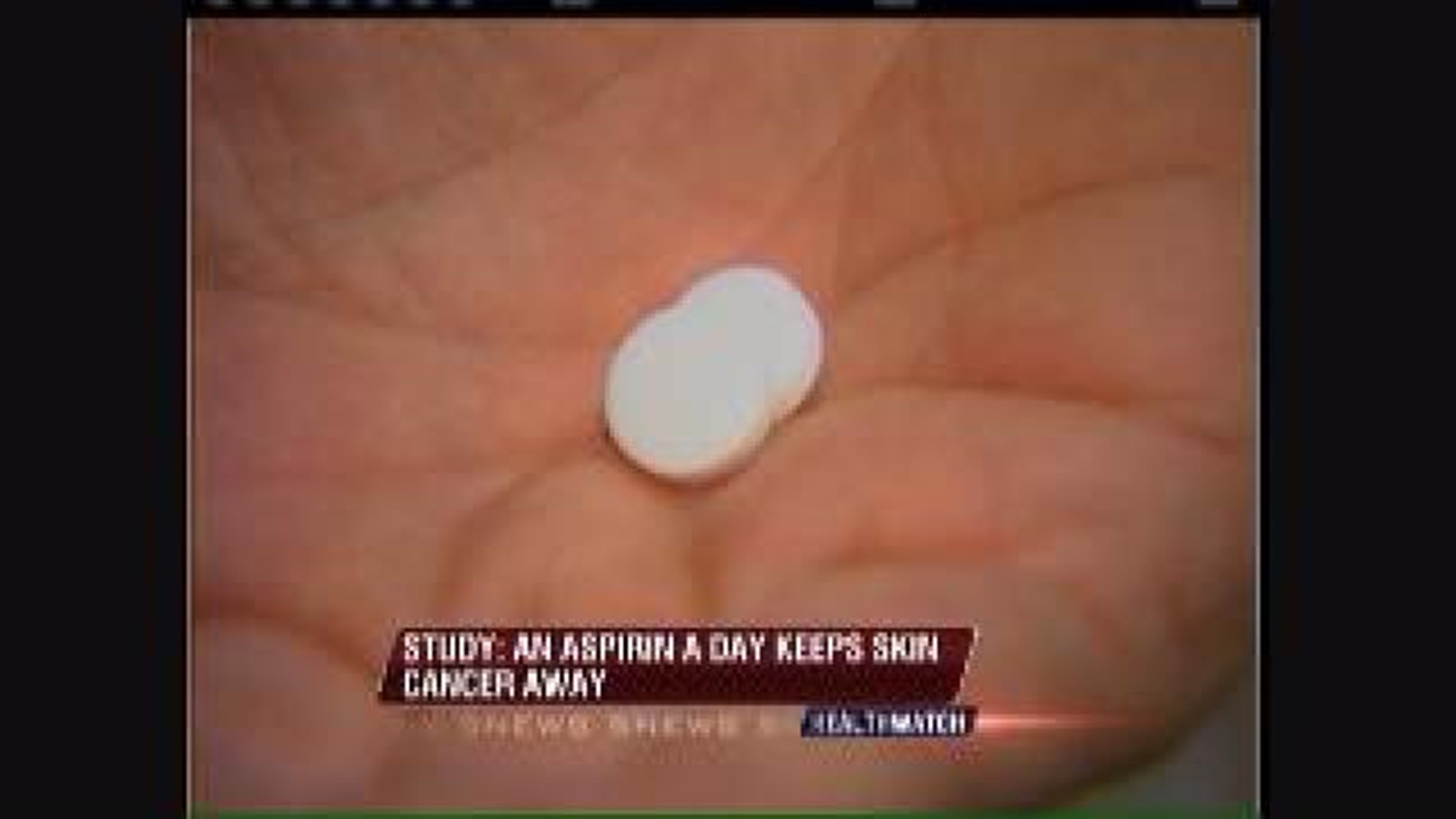 Aspirin Wards Off Skin Cancer