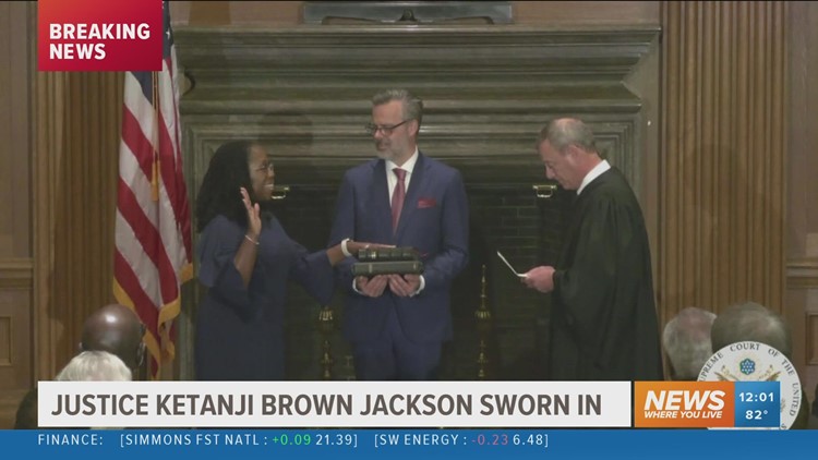 Ketanji Brown Jackson makes history as Supreme Court's first Black woman