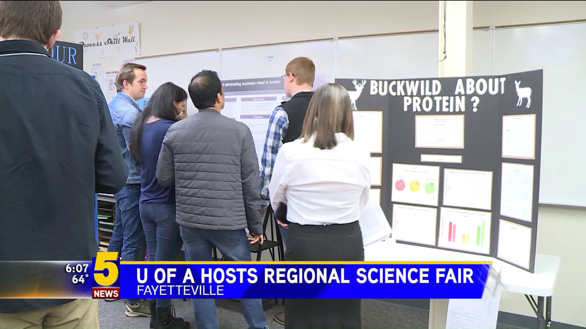 U of A Hosts Regional Science Fair