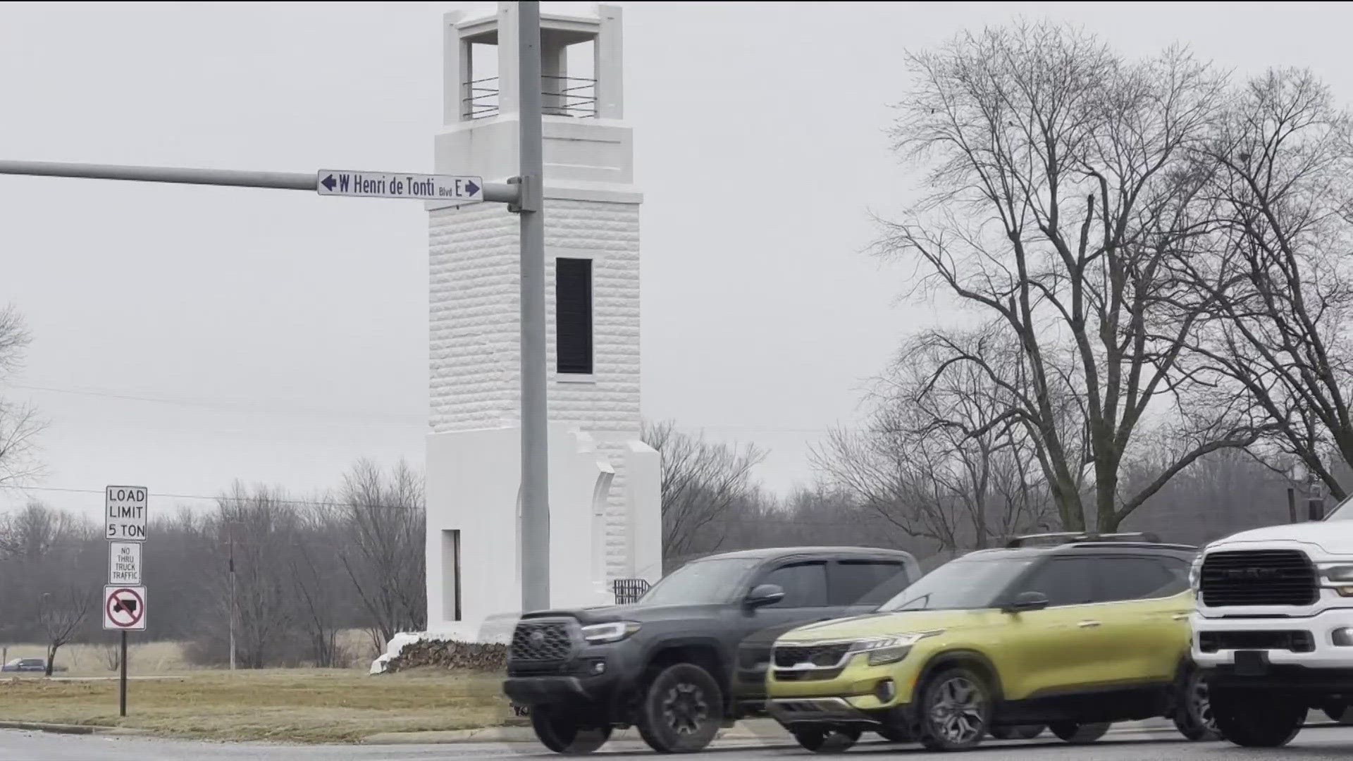 The bell tower was built 125 years ago when the first 35 families settled in Tontitown. Now, there are plans to tie in the tower with the current church.