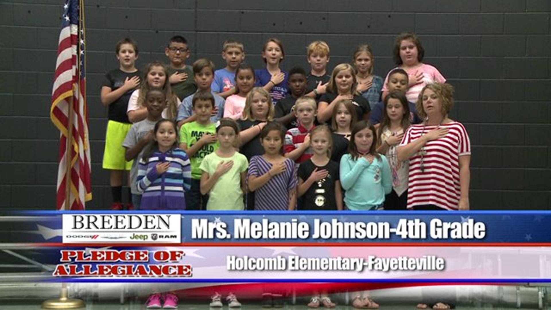 Holcomb Elementary, Fayetteville - Mrs. Melanie Johnson - 4th Grade