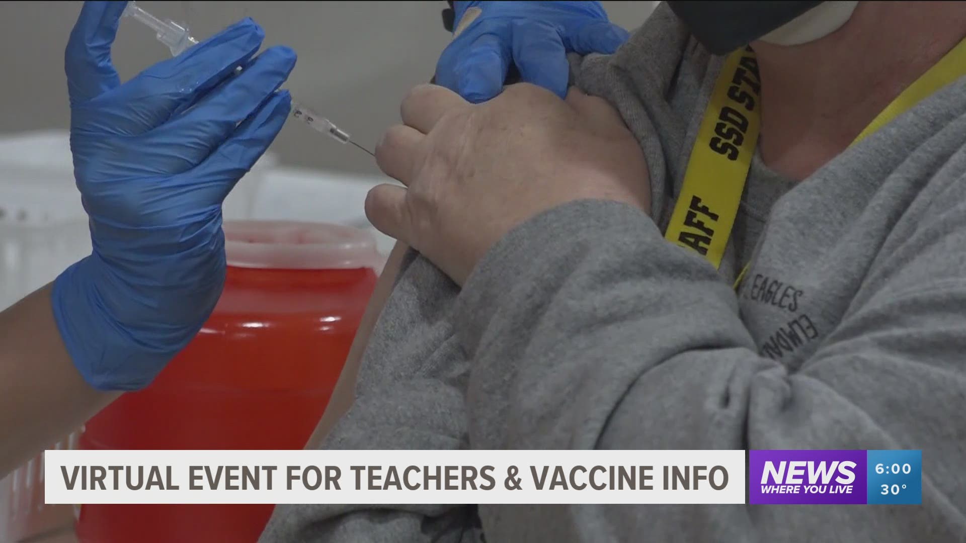 Virtual event held for teachers to receive Covid-19 vaccine information