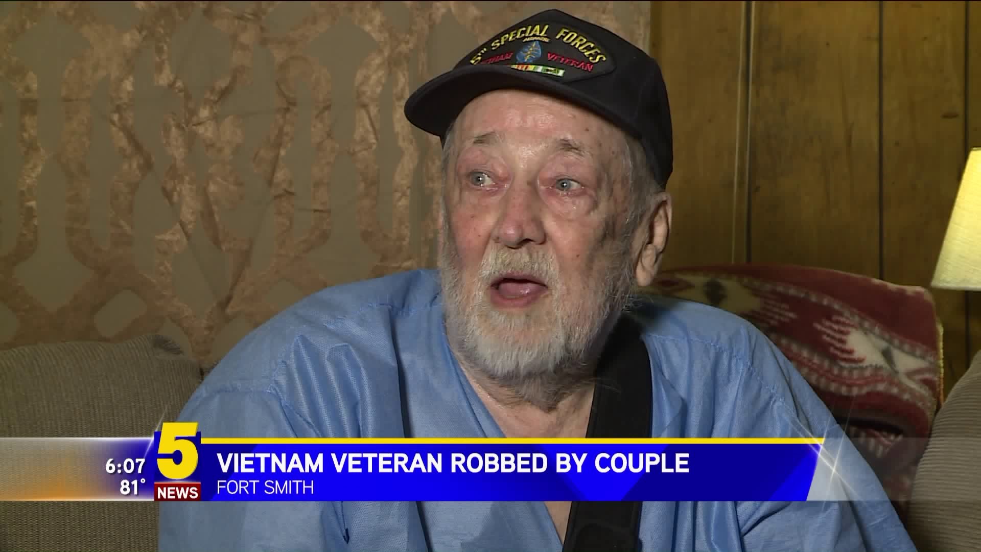 Veteran Robbed By Couple