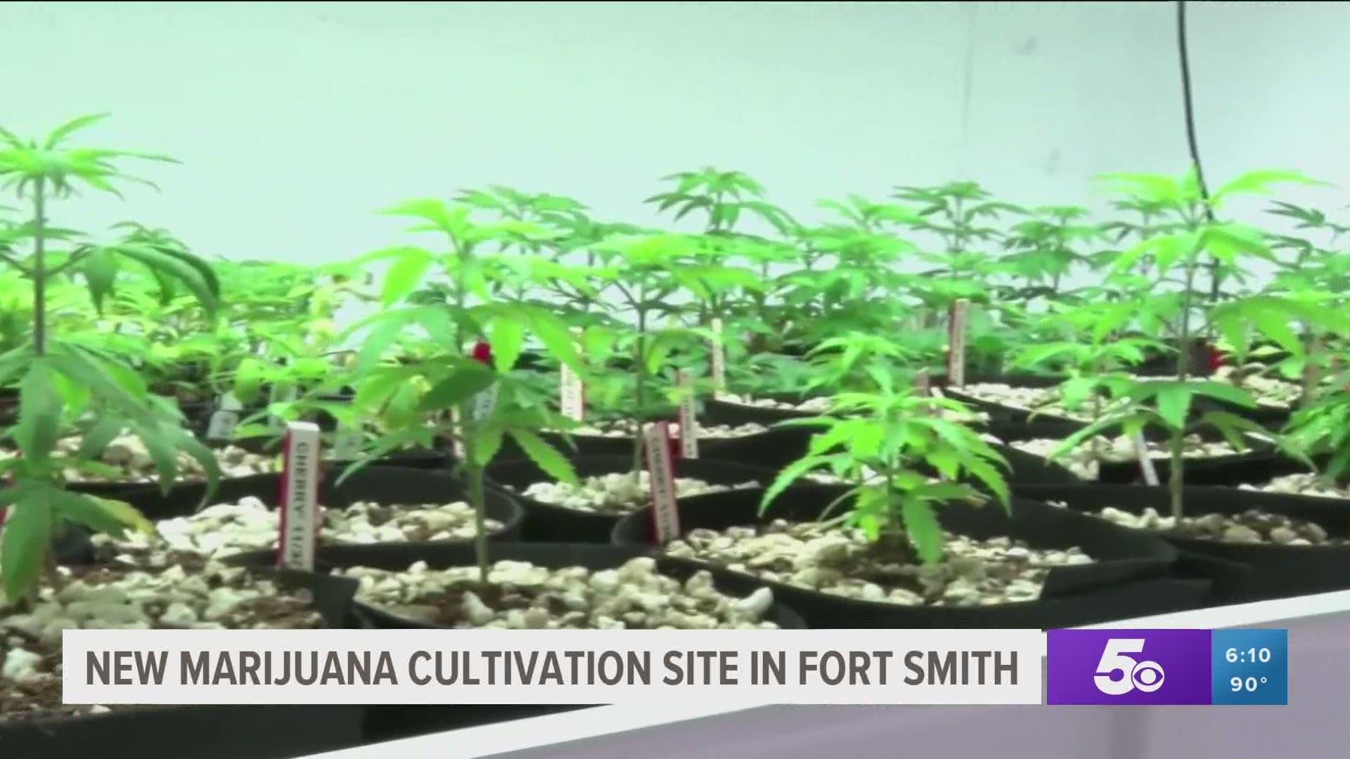 New medical marijuana cultivation site in Fort Smith