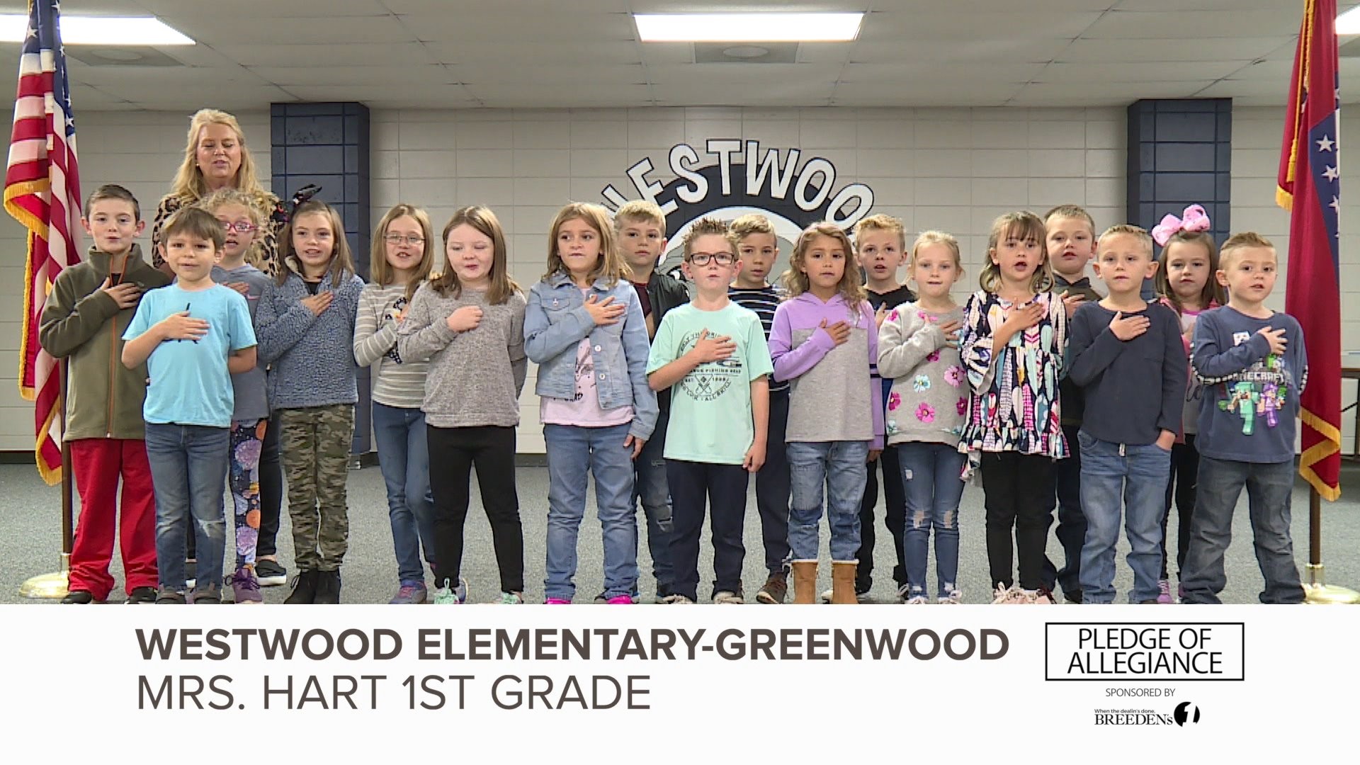 Westwood Elementary, Greenwood Mrs. Hart 1st Grade