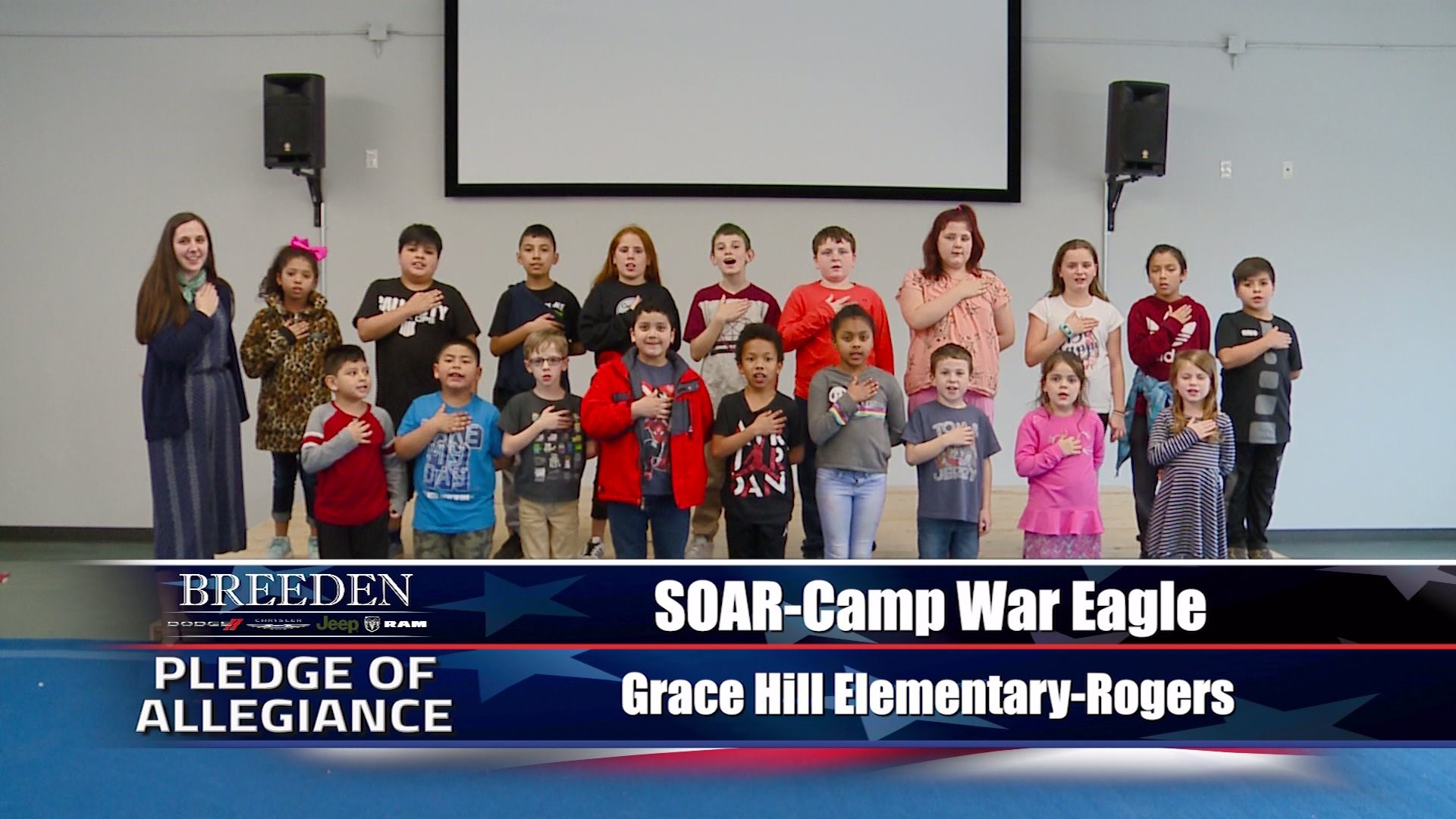 Soar-Camp War Eagle Grace hill Elementary, Rogers