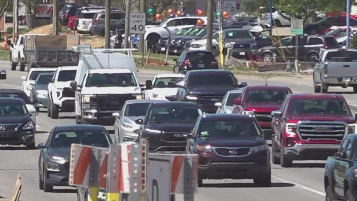 MLK construction near I-49 causing delays for drivers, businesses in Fayetteville