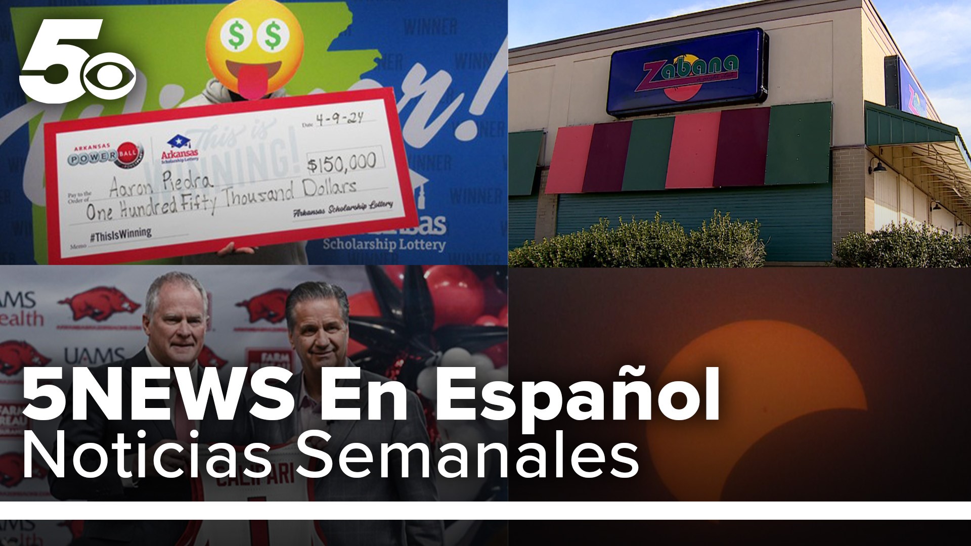 Le informamos sobre las noticias de la semana en 5NEWS En Español.