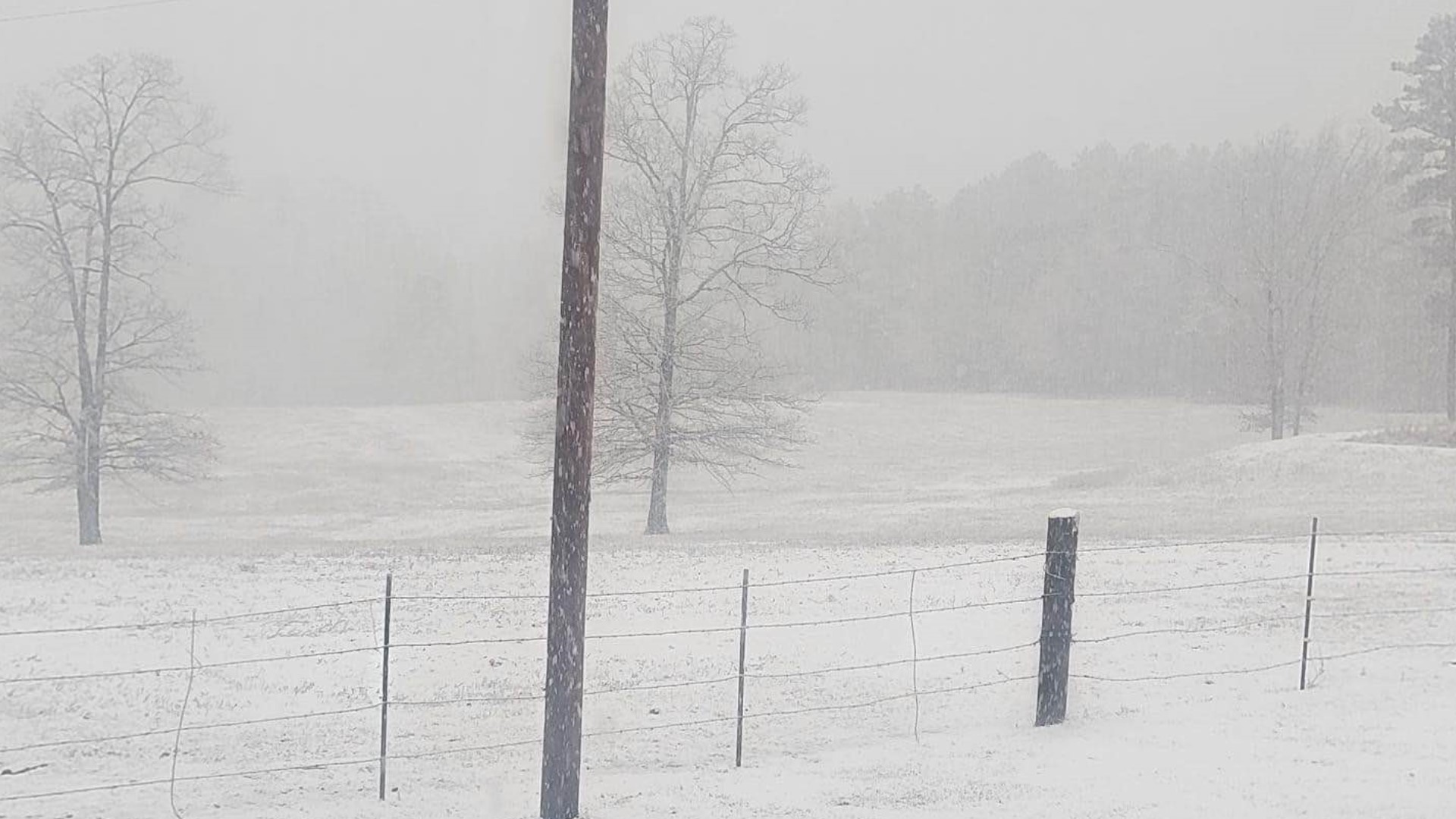 Snow in Arkansas Viewer pictures sent from across the state