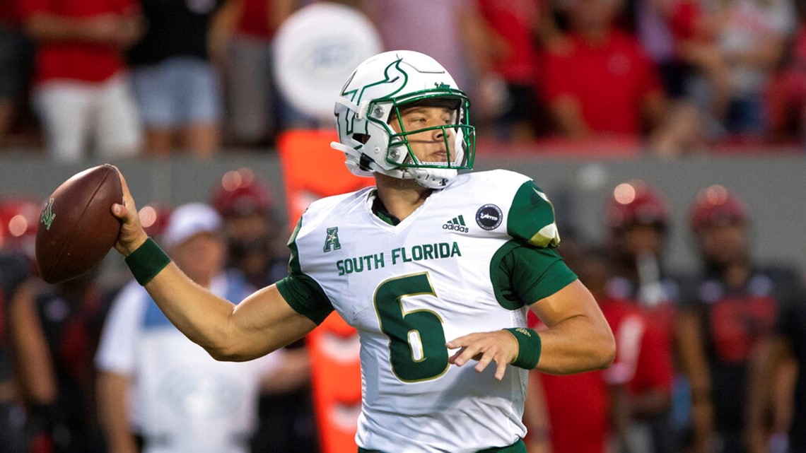 Arkansas lands commitment from South Florida QB transfer Cade Fortin ...