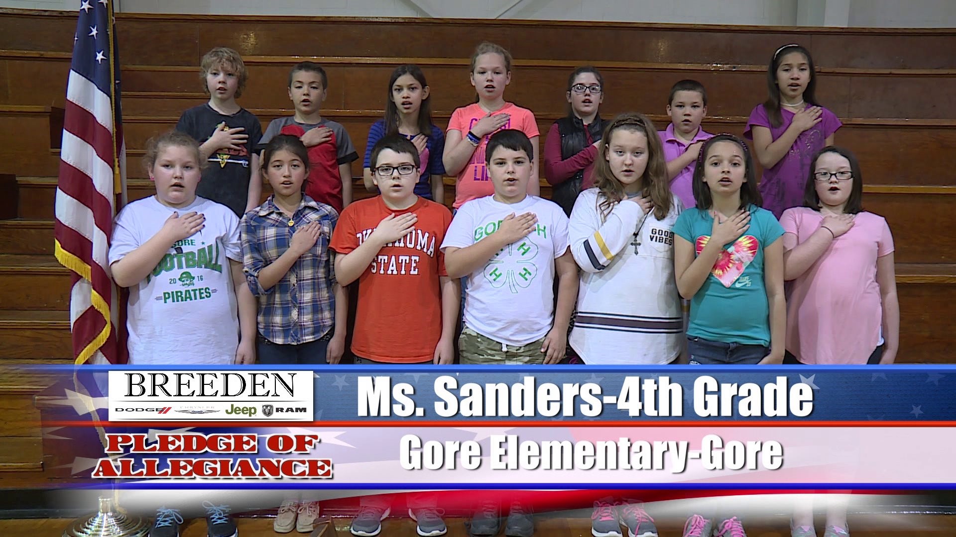 Ms. Sanders  4th Grade  Gore Elementary - Gore