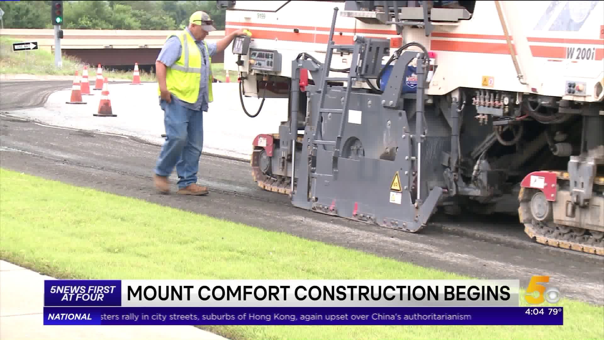 Mount Comfort Construction Begins