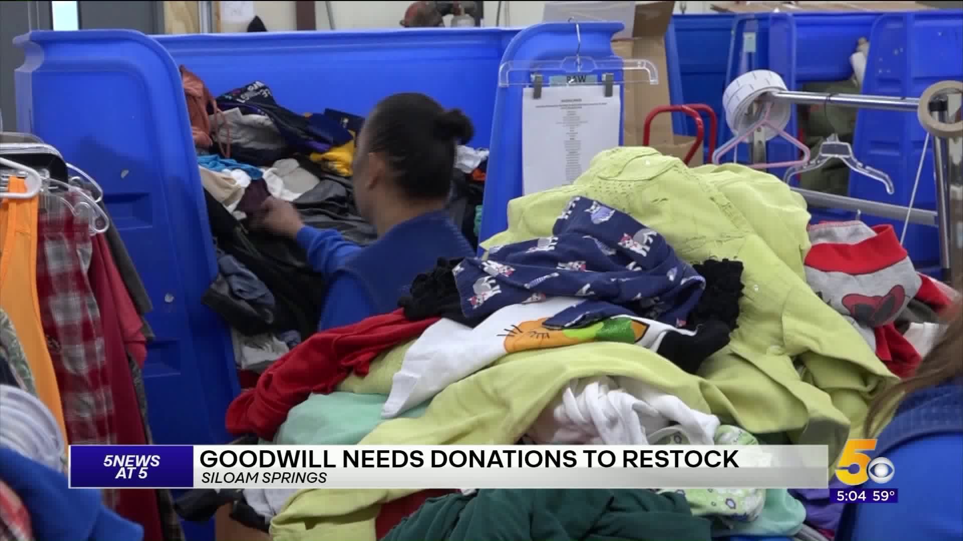 Goodwill Needs Donations After Tornado Damage