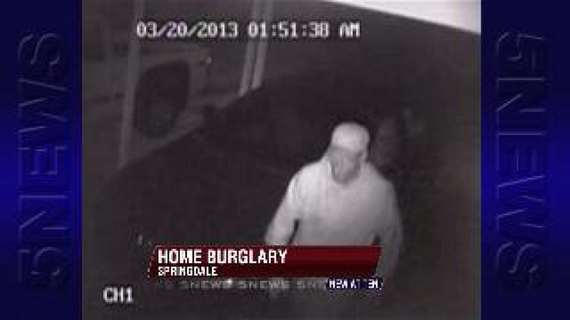 Burglary Caught On Tape