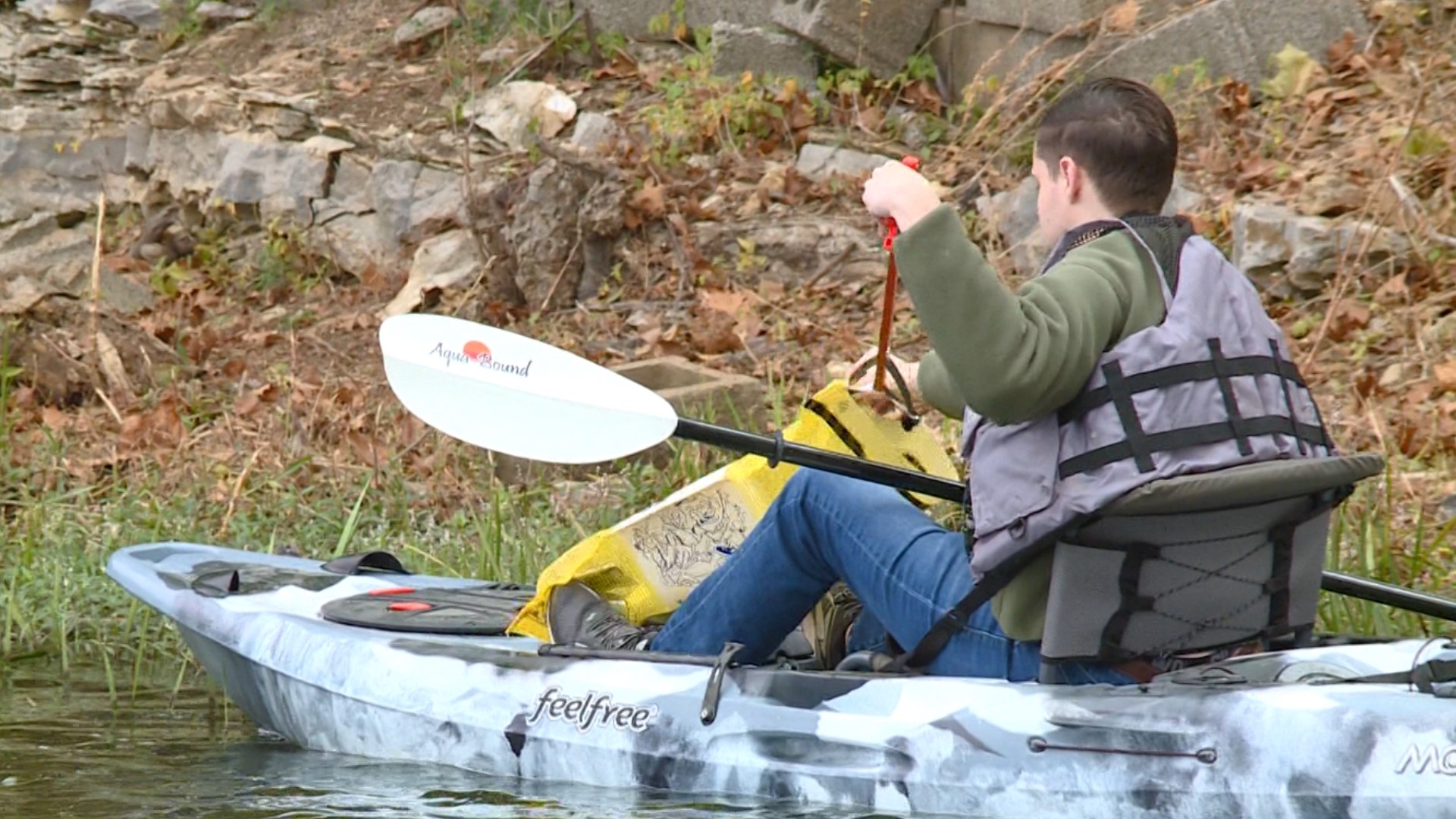 The City of Fayetteville and the Beaver Watershed Alliance teamed up on Saturday, Oct. 14 to clean Lake Sequoyah.