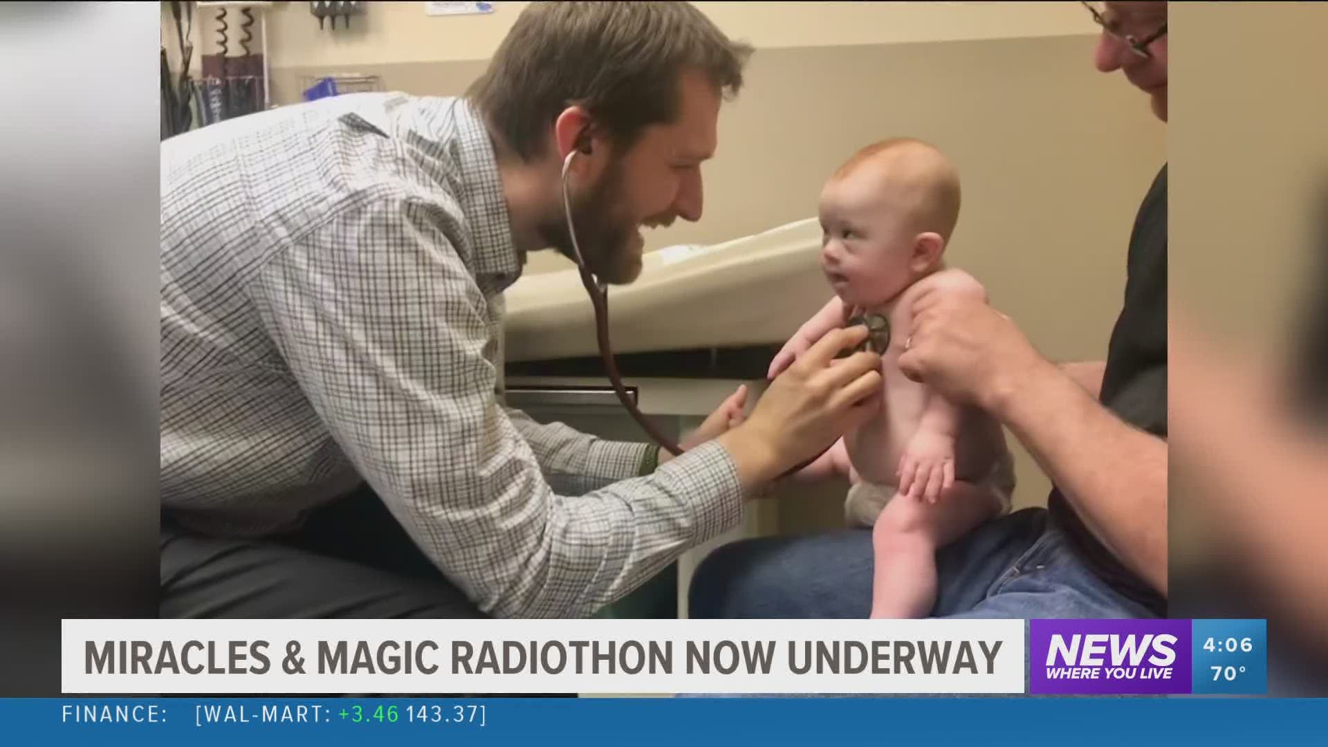 This year's Miracles & Magic Radiothon benefiting Arkansas Children’s Northwest takes place Oct. 1 - Oct. 2. https://bit.ly/36oyCFN