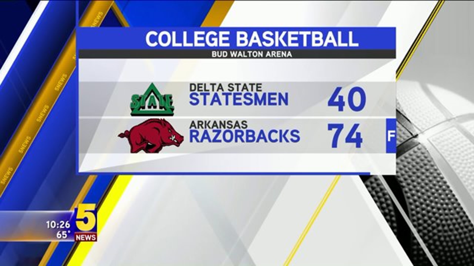 Hogs Hammer Delta State In Final Tuneup