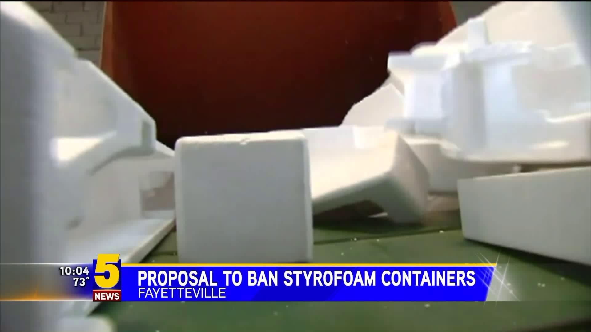 Fayetteville Proposal To Ban Styrofoam