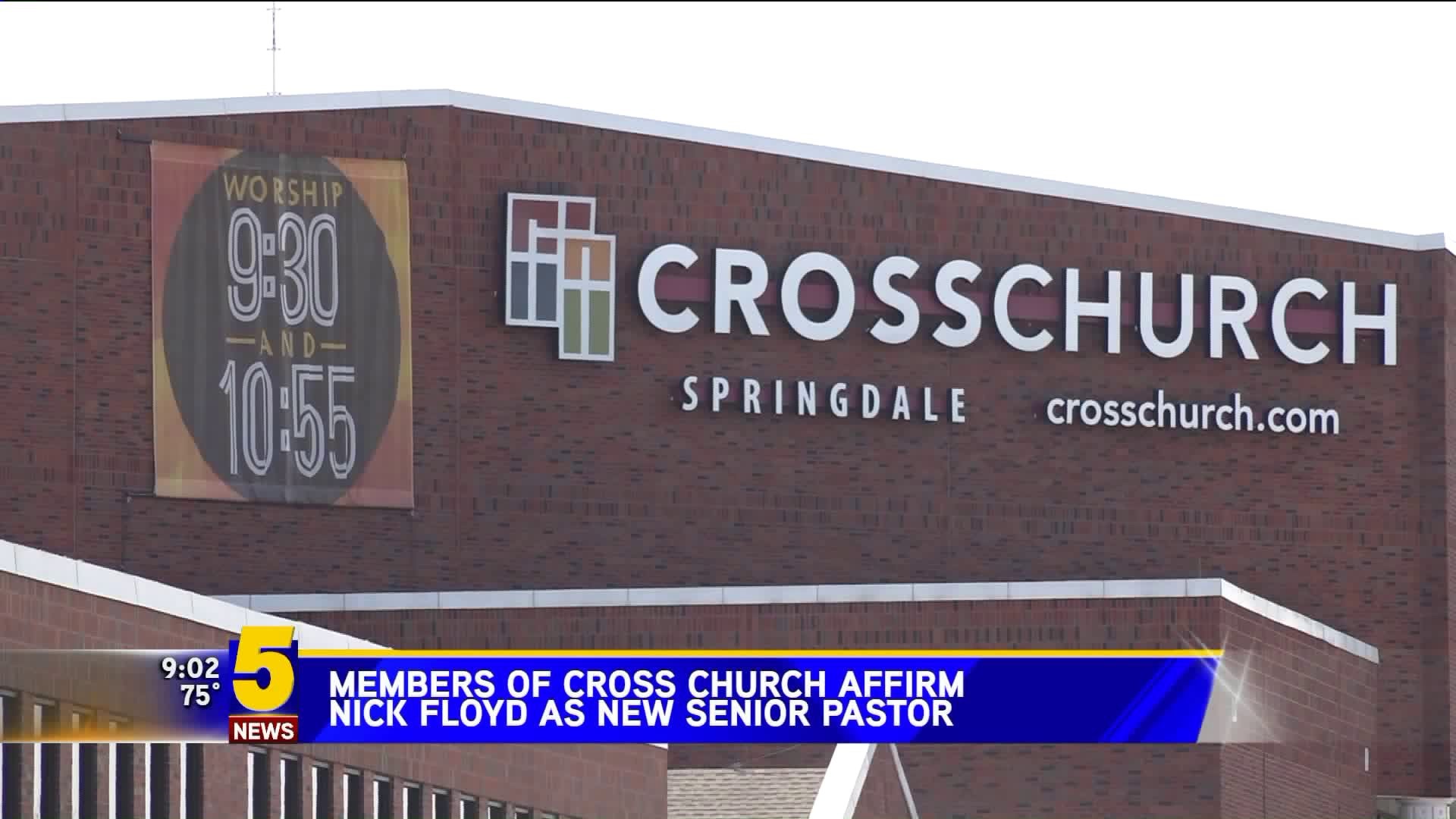 Cross Church Affirms New Senior Pastor