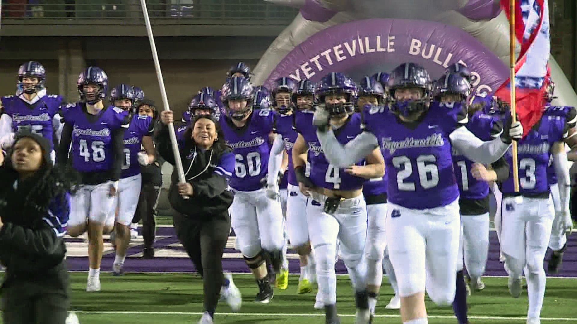 It's finally that time of the week... it's time for Football Friday Night. This week our Game of the Week is a big one: Bentonville at Fayetteville.