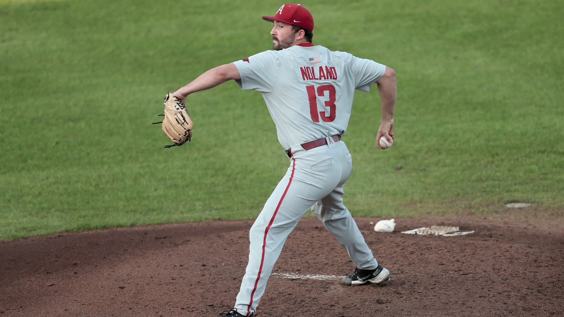Noland will start Saturday's College World Series opener against Stanford, looking to continue a senior season that's showcased his talent as well as his toughness.
