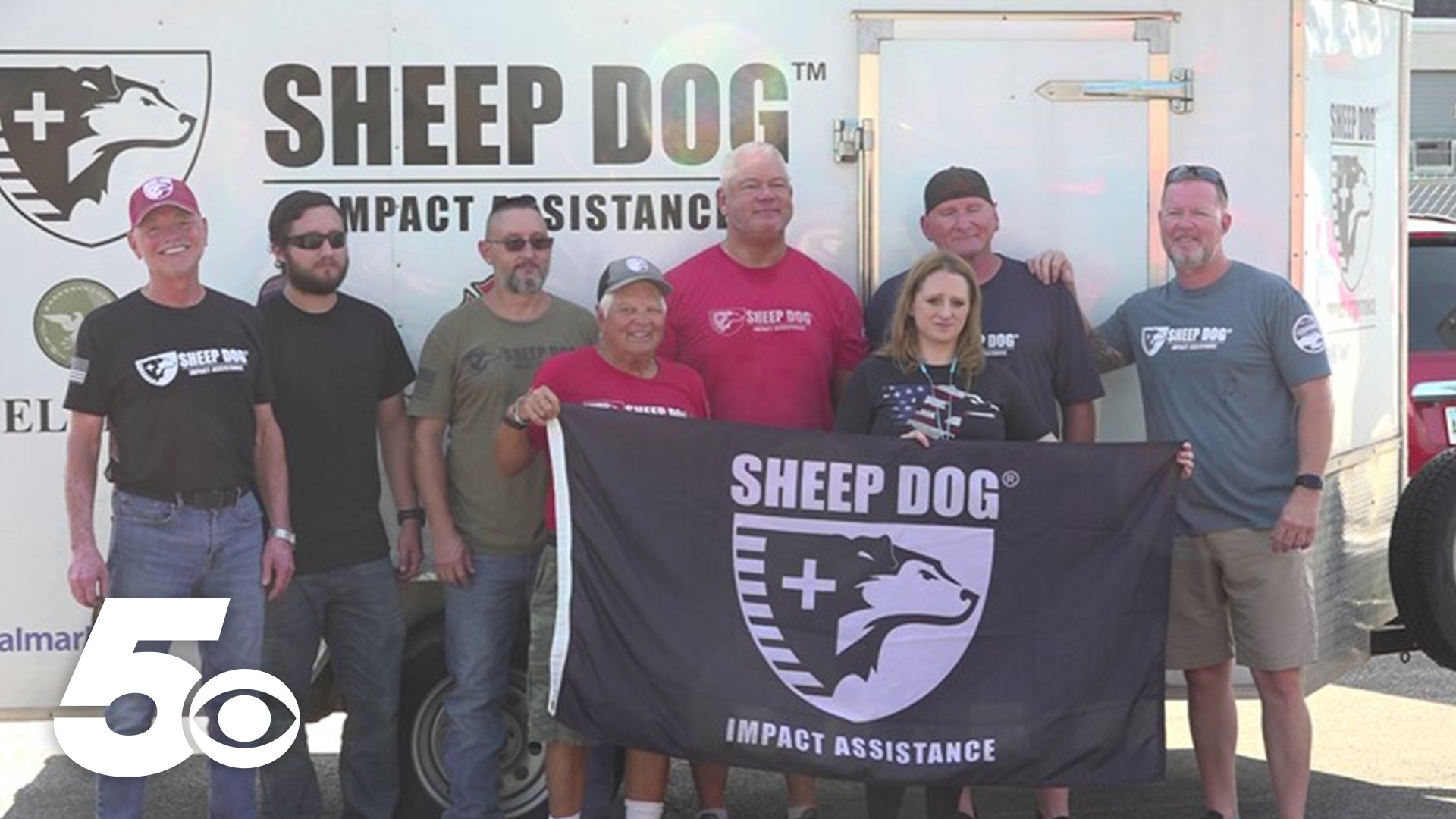 Sheep Dog Impact Assistance deployed 10 volunteers from Northwest Arkansas on Wednesday morning to eastern Kentucky.