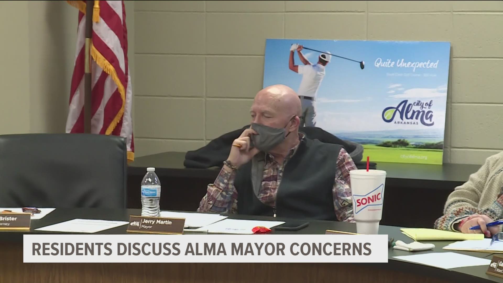 Group of Alma residents call on Mayor Jerry Martin to resign over