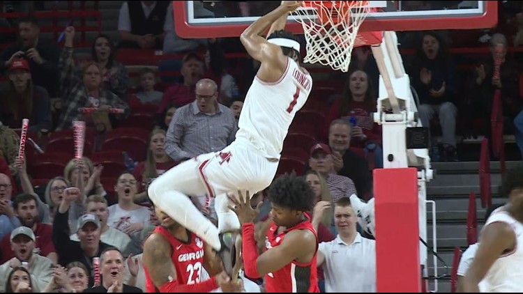 Hogs rout Georgia for second straight win
