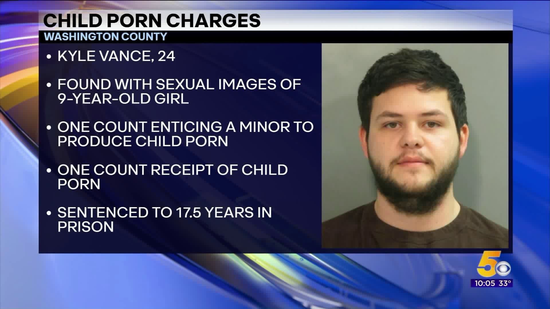 Washington Man Sentenced In Fayetteville Court For Child Pornography
