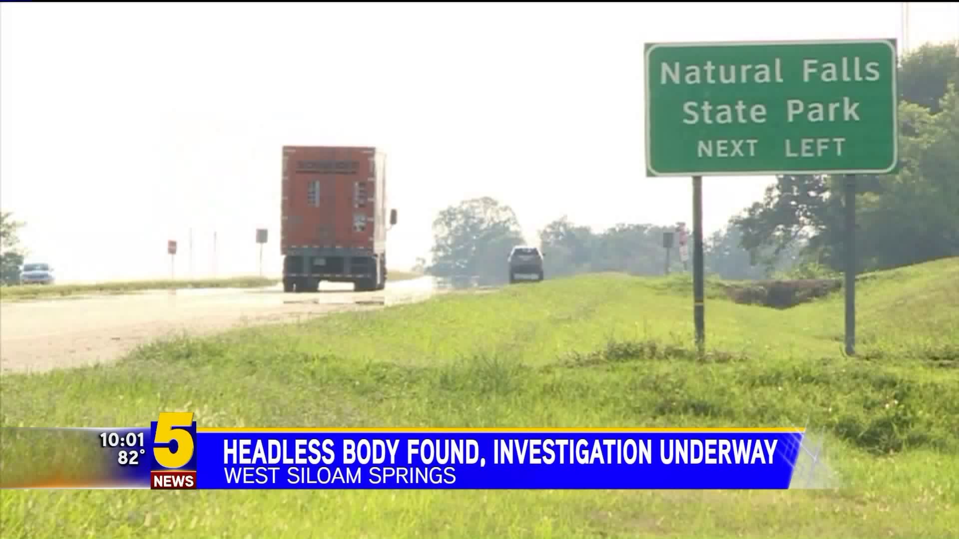 Headless body found in West Siloam Springs