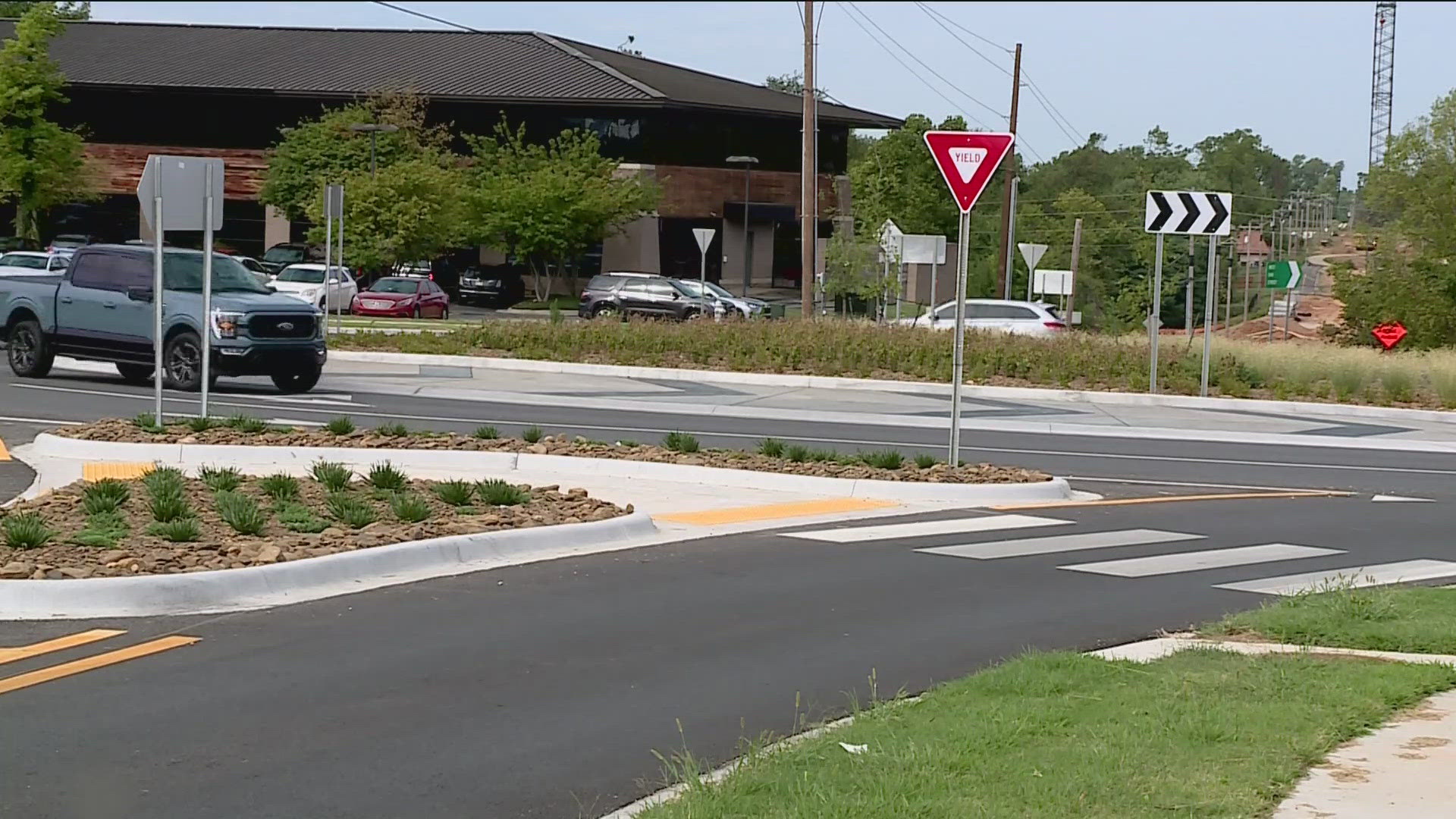 The project is a result of a four-year study to alleviate traffic concerns in the city as the city approaches 100,000 residents.