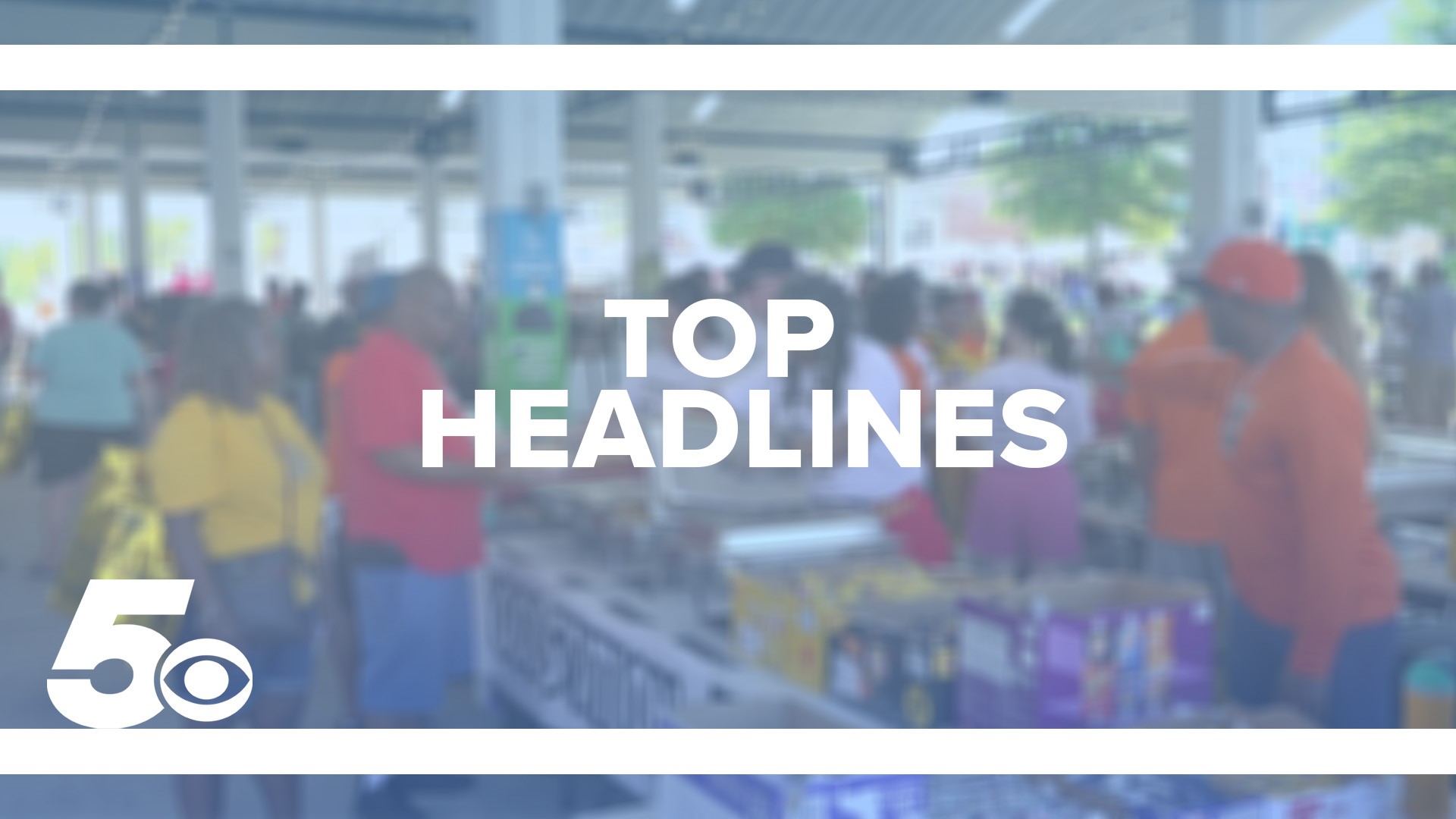 Check out today's top headlines including weather, Juneteenth celebrations in the area, and more!