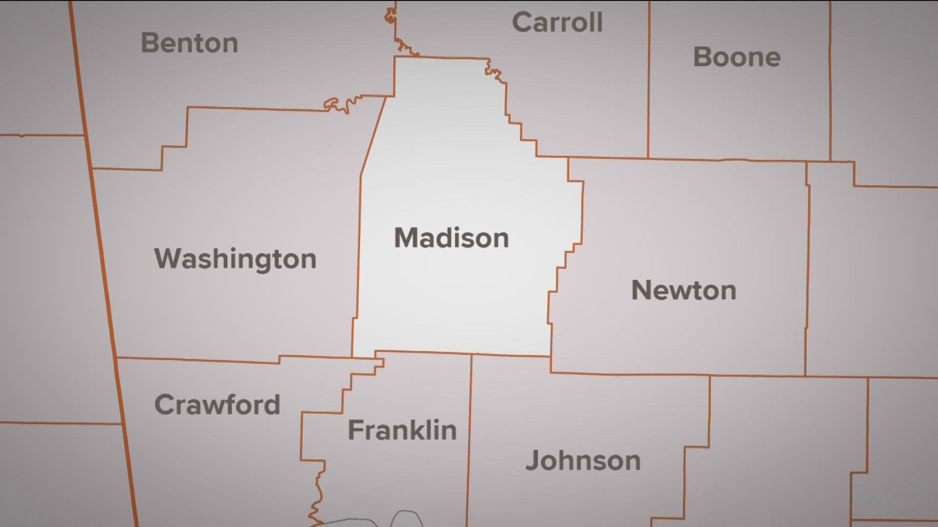 Madison County is the only county in the state currently under a burn ban, but it's possible for other counties to follow.