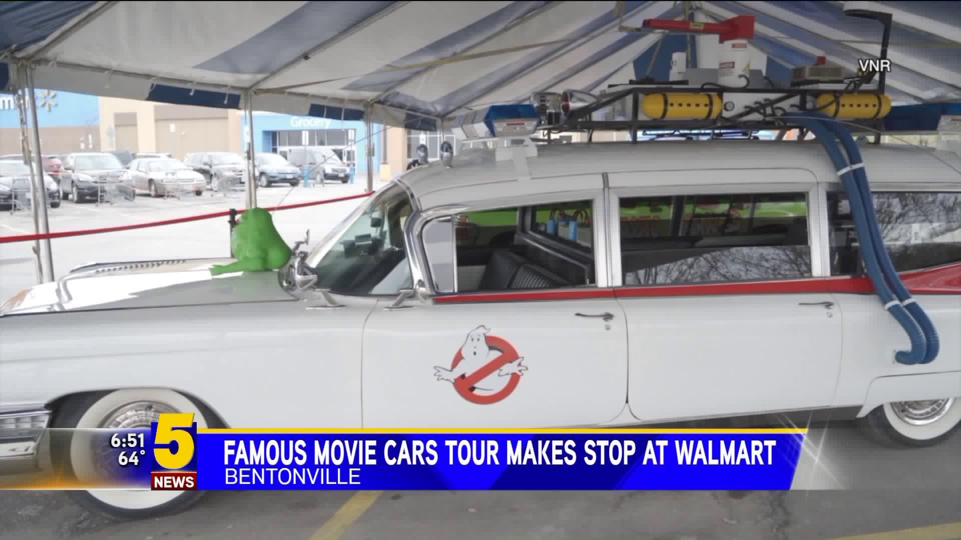 Famous Movie Cars Tour Makes Stop At Walmart